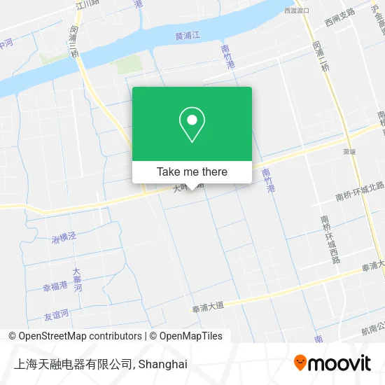 上海天融电器有限公司 map
