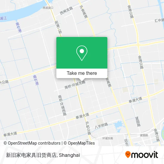 新旧家电家具旧货商店 map
