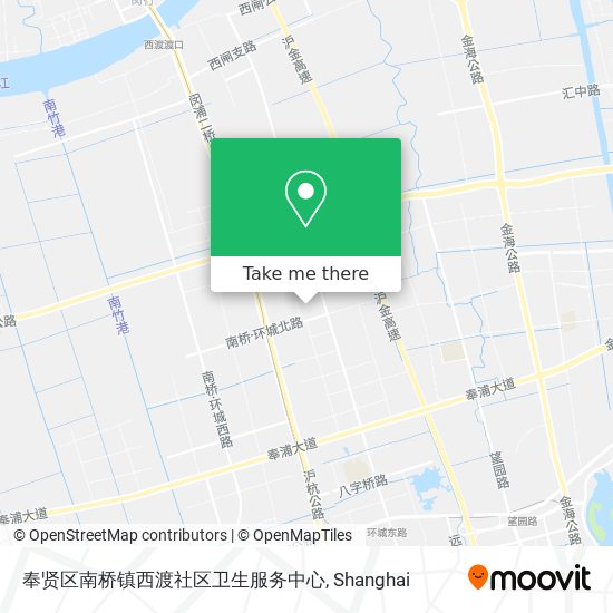 奉贤区南桥镇西渡社区卫生服务中心 map