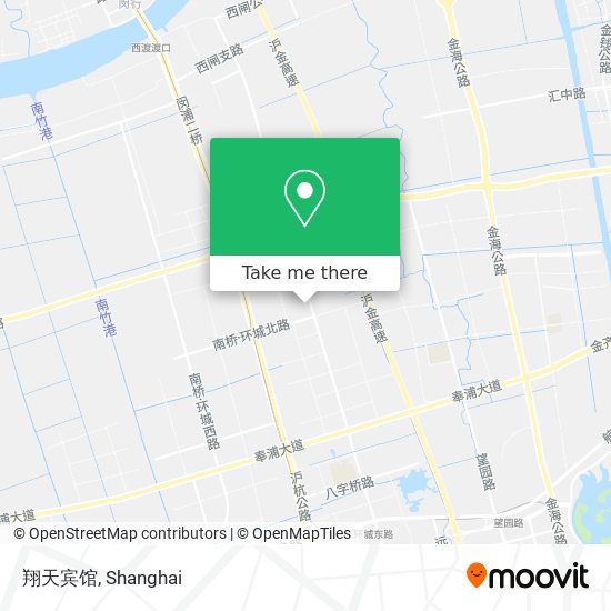 翔天宾馆 map