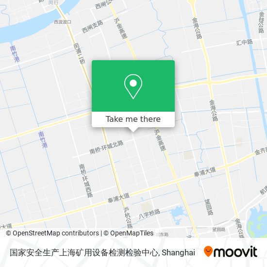 国家安全生产上海矿用设备检测检验中心 map