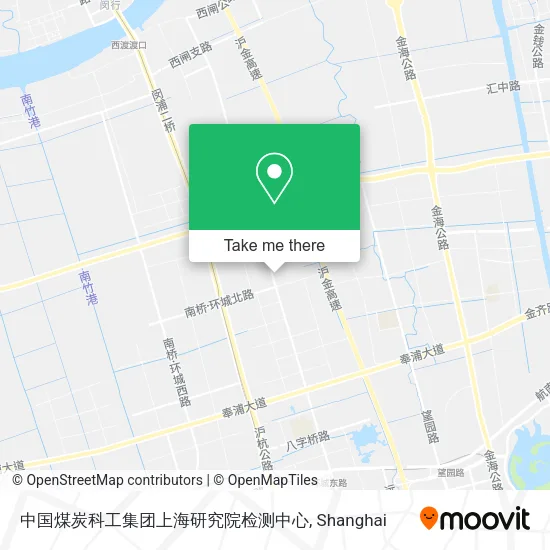 中国煤炭科工集团上海研究院检测中心 map