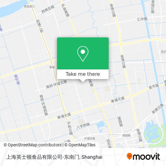 上海英士顿食品有限公司-东南门 map