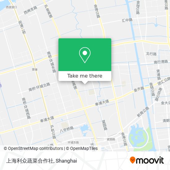 上海利众蔬菜合作社 map
