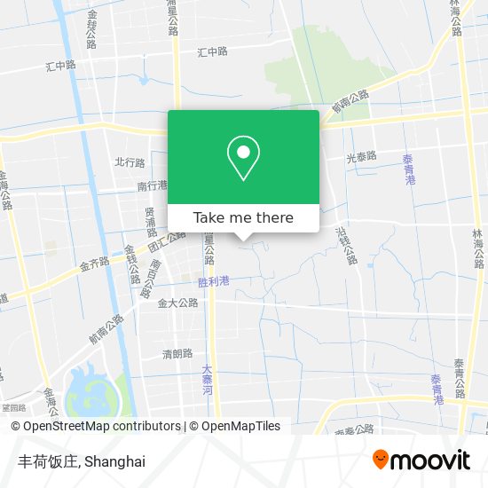 丰荷饭庄 map