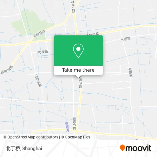 北丁桥 map