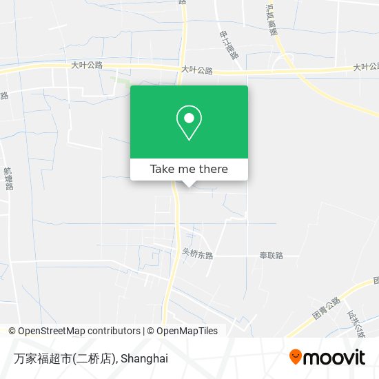 万家福超市(二桥店) map