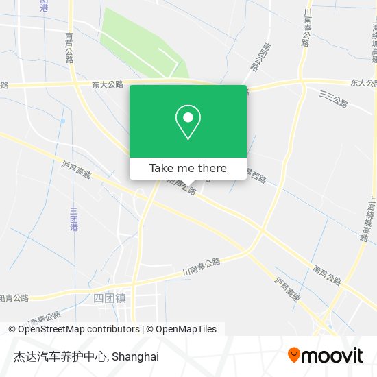 杰达汽车养护中心 map