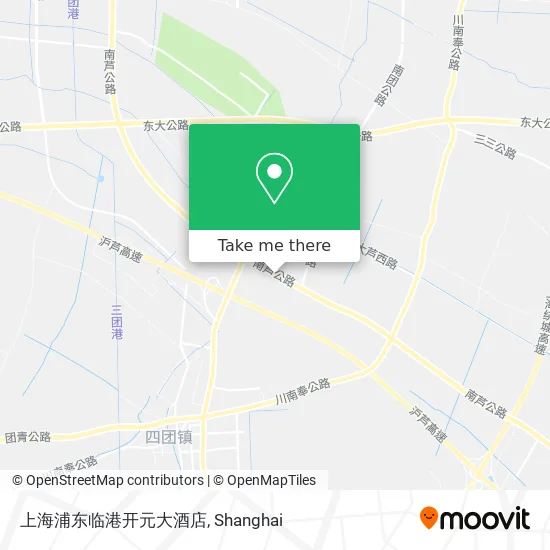 上海浦东临港开元大酒店 map