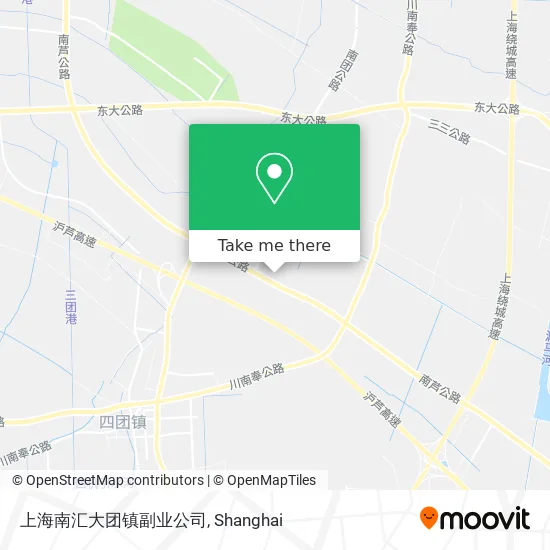 上海南汇大团镇副业公司 map