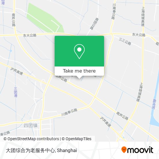 大团综合为老服务中心 map