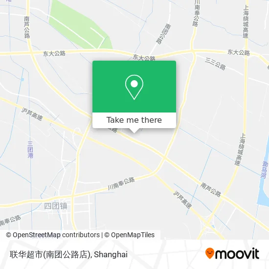 联华超市(南团公路店) map