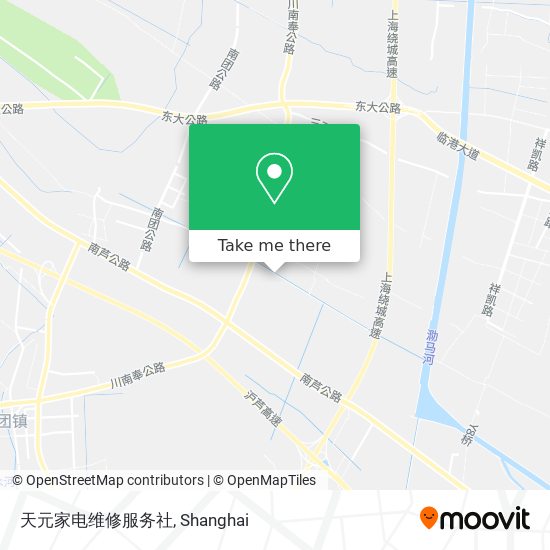 天元家电维修服务社 map