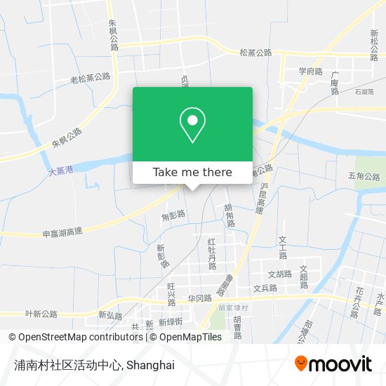 浦南村社区活动中心 map