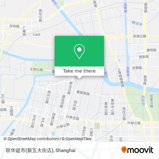 联华超市(新五大街店) map
