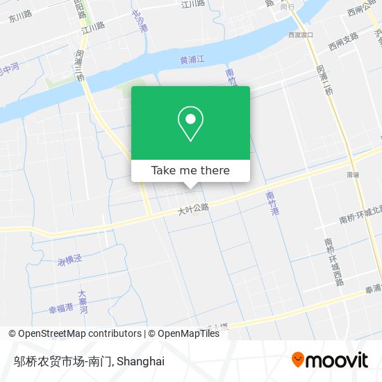 邬桥农贸市场-南门 map