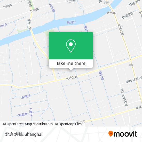 北京烤鸭 map