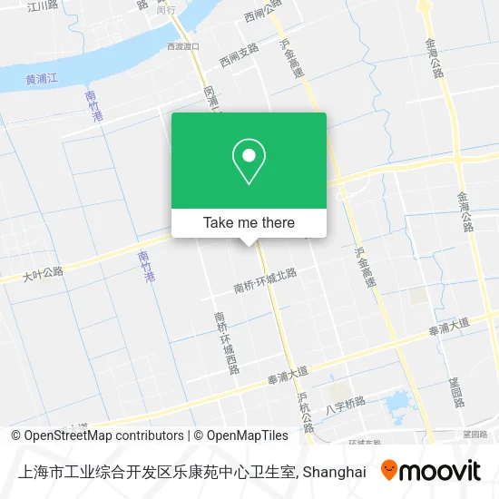 上海市工业综合开发区乐康苑中心卫生室 map
