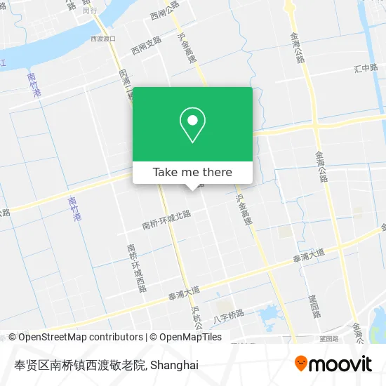 奉贤区南桥镇西渡敬老院 map