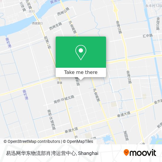 易迅网华东物流部肖湾运营中心 map