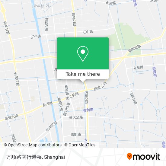 万顺路南行港桥 map
