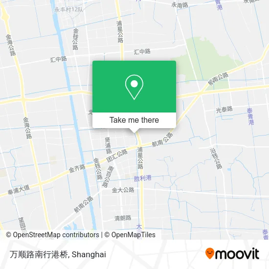 万顺路南行港桥 map