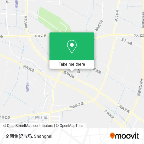 金团集贸市场 map