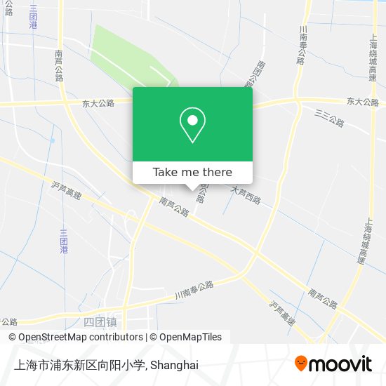 上海市浦东新区向阳小学 map