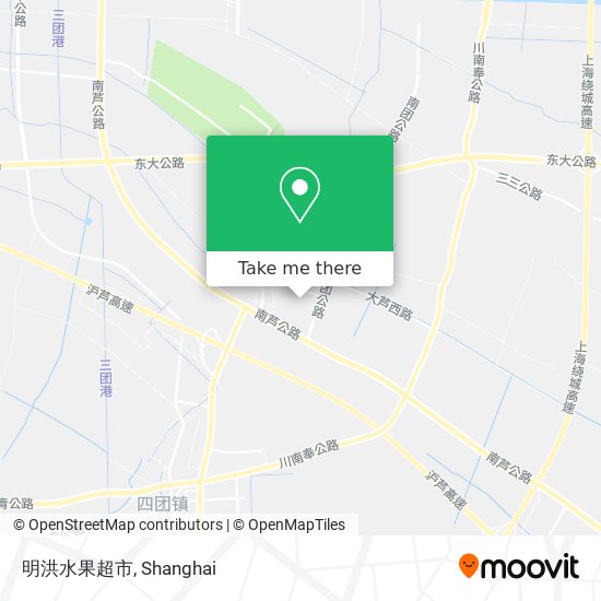 明洪水果超市 map