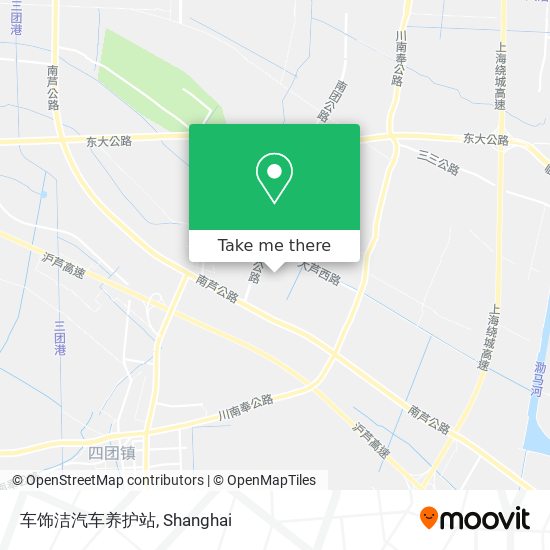 车饰洁汽车养护站 map