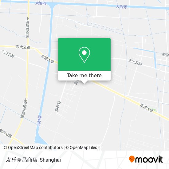 发乐食品商店 map