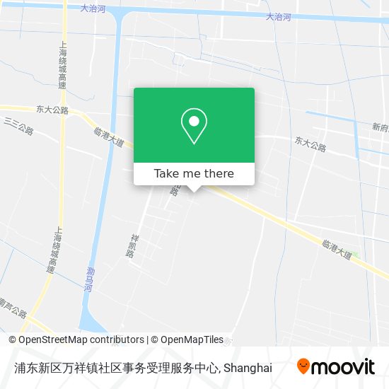 浦东新区万祥镇社区事务受理服务中心 map