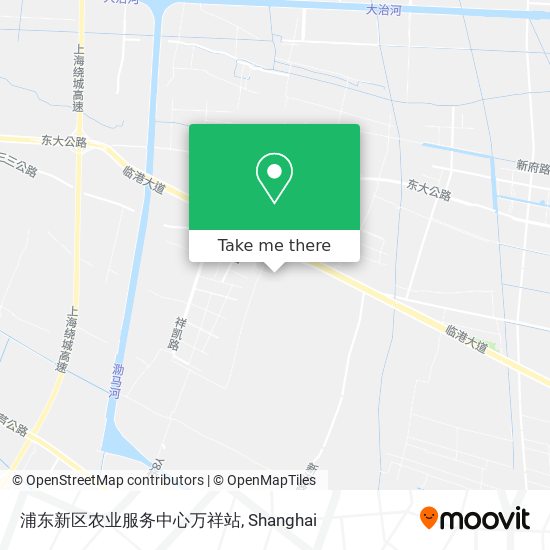 浦东新区农业服务中心万祥站 map