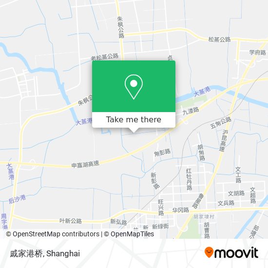 戚家港桥 map
