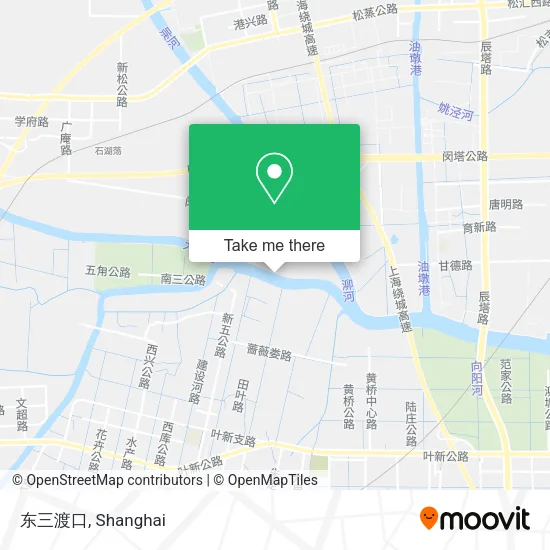 东三渡口 map