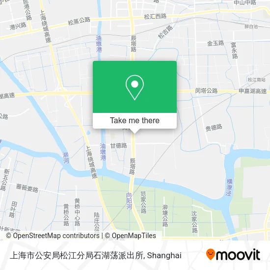 上海市公安局松江分局石湖荡派出所 map