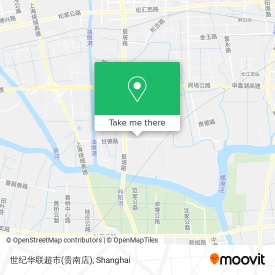 世纪华联超市(贵南店) map
