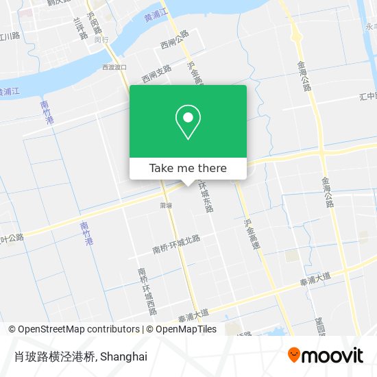 肖玻路横泾港桥 map