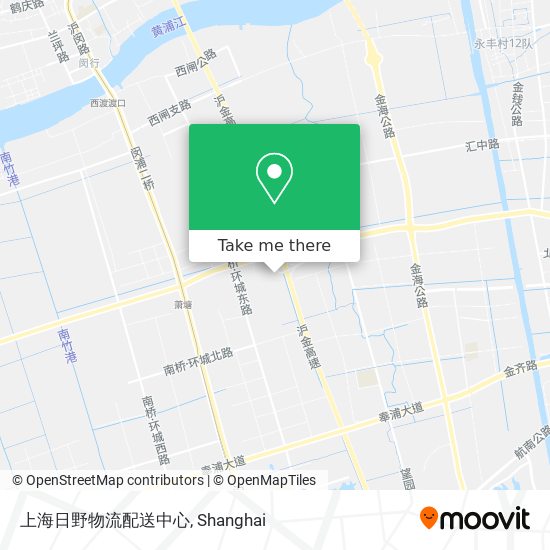 上海日野物流配送中心 map