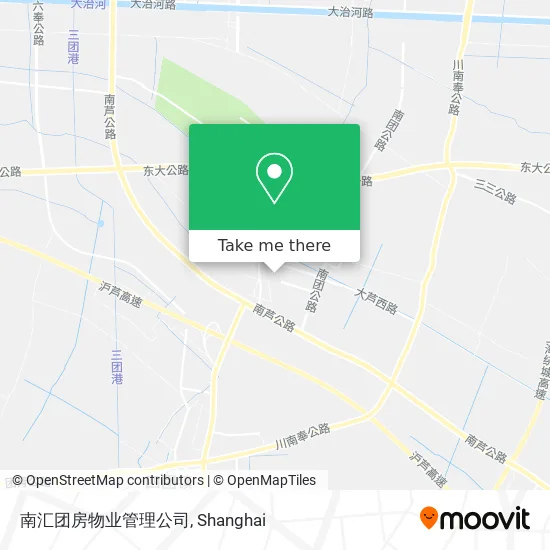 南汇团房物业管理公司 map