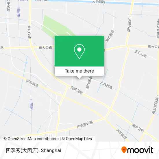 四季秀(大团店) map