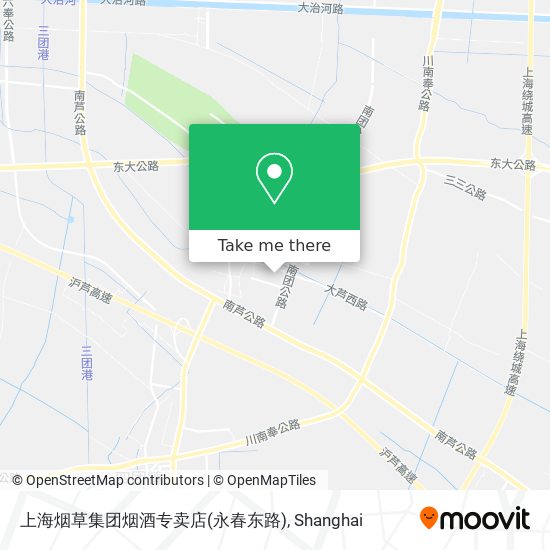 上海烟草集团烟酒专卖店(永春东路) map