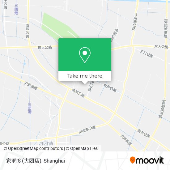 家润多(大团店) map