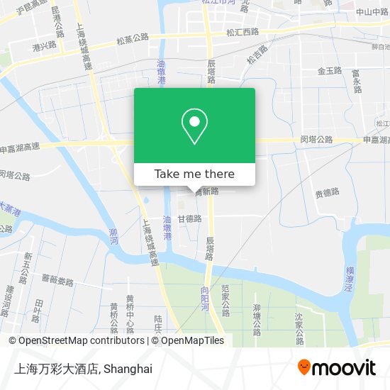 上海万彩大酒店 map