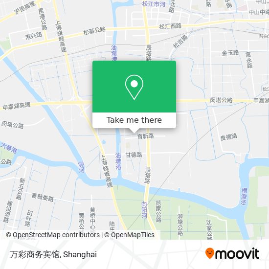 万彩商务宾馆 map