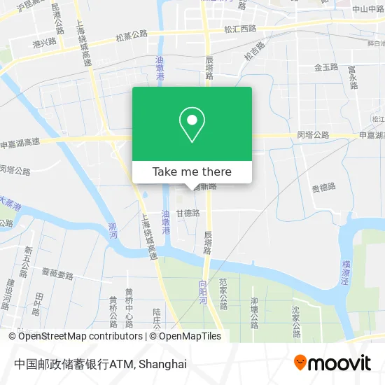 中国邮政储蓄银行ATM map