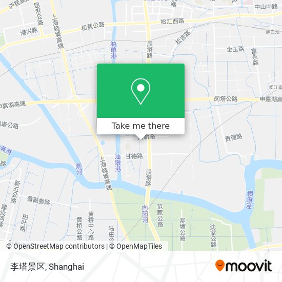 李塔景区 map
