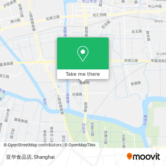 亚华食品店 map