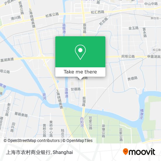 上海市农村商业银行 map