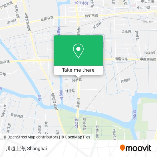 川越上海 map